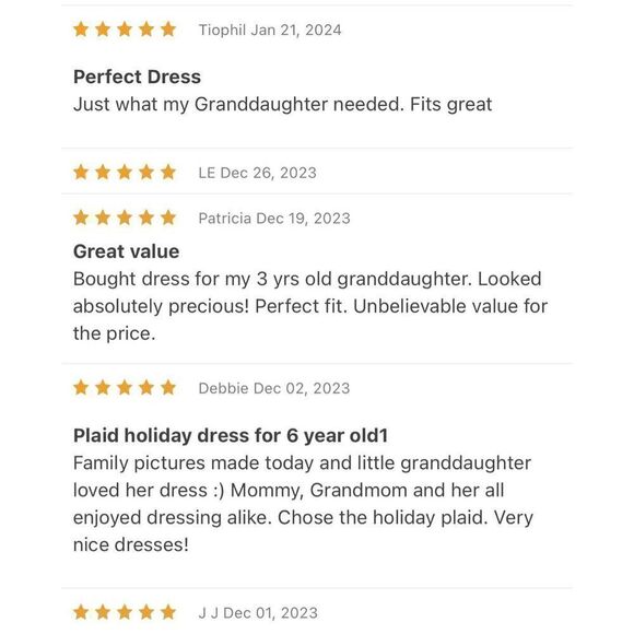 DRAPER JAMES Girls Plaid Dress Size 18M Daddy Daughter Dance Valentine’s Day NWT - Picture 10 of 10